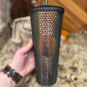 Black Studded Tumbler